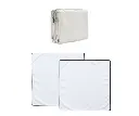 Set de 2 Toallas de Secado Rápido 40×40 cm Gris
