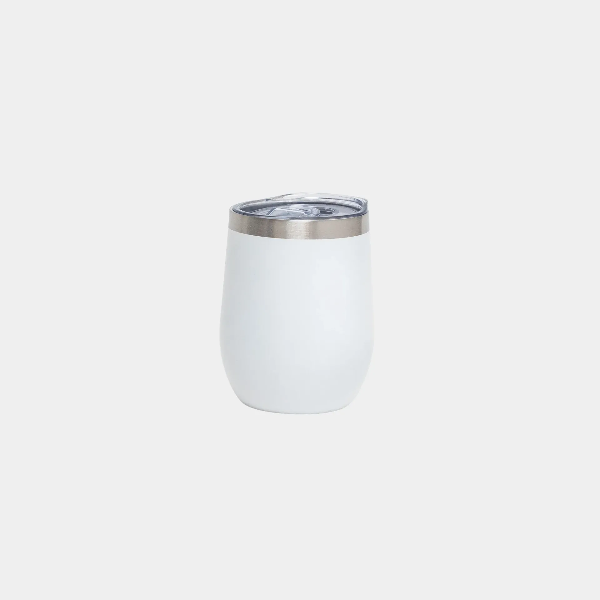 Termo Cup Blanco 12oz Acero Inoxidable